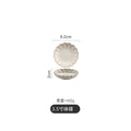 Axyaa Classic White Ceramic Dinnerware Set with Bowls, Plates, and Steak Dishes