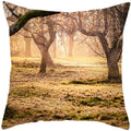 Axyaa Vintage Forest Pattern Pillow Case - Designer Sofa Cushion Cover