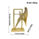 Modern minimalist resin angel picture frame decoration, high-end Axyaa home decor for living room.