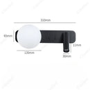 Axyaa Adjustable LED Reading Wall Lamp with Switch - Bedroom Bedside Lighting