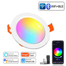 Axyaa Smart Zigbee LED Downlight: Dimmable, Color Change, Voice Control