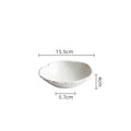 Axyaa Ceramic Soup Bowl Set: Kitchen & Restaurant Tableware with Rock Texture for Dining