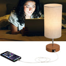 Axyaa Touch Control Desk Lamp with USB Ports and Dimmable Reading Light