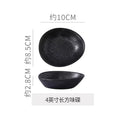 Axyaa Retro Gray Ceramic Dinnerware Set