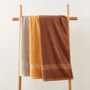 Axyaa Red Cotton Luxury Bath Towel Set - 50x100cm Absorbent Face Towels