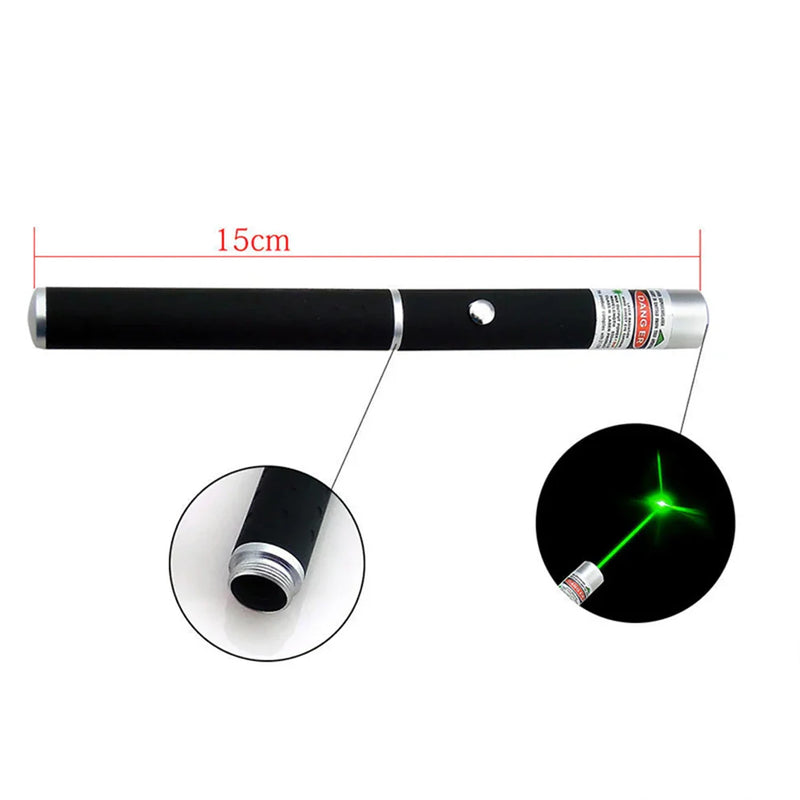 Axya High Power Laser Pointer Pen Red Green Purple Starry Optics Meter