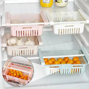 Axyaa Fridge Drawer Organizer for Food Fruit Egg Storage Shelf