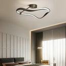 Axyaa Nordic LED Ceiling Lamp: Minimalist Modern Design for Master Bedroom & Study