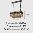 Axyaa Round Crystal Chandelier - Modern Grand Minimalist Decorative Light for Living, Dining, Bedroom