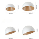 Axyaa Wood Grain Personality LED Ceiling Light for Bedroom, Living Room, Study