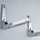 Axyaa Stainless Steel Microwave Oven Holder Foldable Retractable Kitchen Shelf Bracket