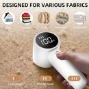 Axyaa Hair Ball Trimmer: Electric Clothing Shaver, 3 Speeds, Digital Display