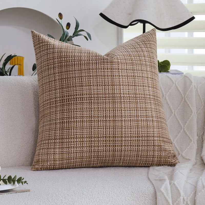 Nordic Style Waterproof Cushion Cover 45x45 for Home Decor Sofa - Axyaa