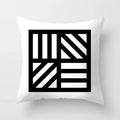Axyaa Geometric Cushion Cover Square Pillowcase Home Car Decor 45*45cm