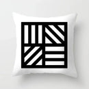 Axyaa Geometric Cushion Cover Square Pillowcase Home Car Decor 45*45cm