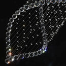 Axyaa Modern Crystal Chandelier for Duplex Stairs & Villa Hall LED Light Fixtures