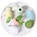 Axyaa Ceramic Mini Vase Set for Nordic Room Decor