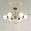Axyaa French Medieval Walnut Chandelier for Home, Restaurant & Bedroom