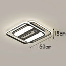 Axyaa LED Bladeless Fan Light, Modern Minimalist Integrated Ceiling Light