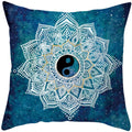 Axyaa Mandala Print Square Pillowcase - Home Decor Cushion Cover
