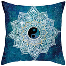 Axyaa Mandala Print Square Pillowcase - Home Decor Cushion Cover