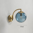 Axyaa Glass Wall Lamps: LED Indoor Wall Light for Living Room, Hallway, and Bedroom