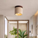 Axyaa Wabi Sabi Yellow Stone Downlight Ceiling Light for Hotel Restaurant Decor