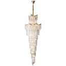 Axyaa Luxury Crystal Chandelier for Living Room, Stair, Loft, Villa Duplex
