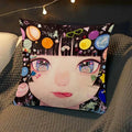 Axyaa Anime Pillow Cover by Chisato Tatumi for Sofa Room Decor and Wedding Gift