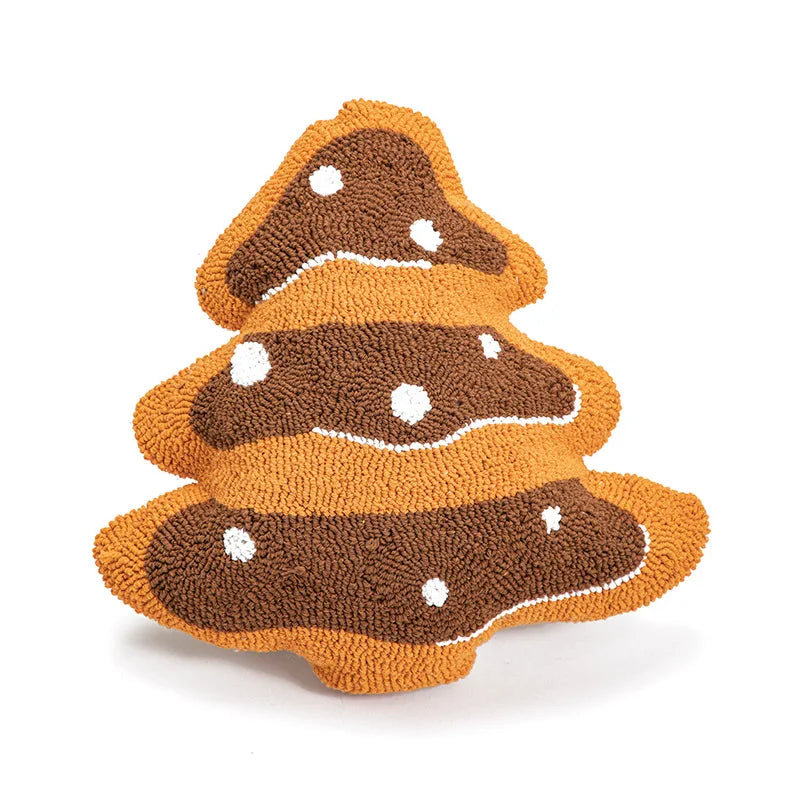 Axyaa Christmas Tree Plaid Cushion Cover in Various Sizes