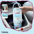 Axyaa Strawberry Thermos: Stainless Steel Vacuum Tumbler with Straw