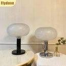 Axyaa Floral Bud Desk Lamp: Nordic Ins Style, Glass & Metal, Minimalist Living Room Decor
