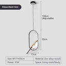 Axyaa Rotatable Magpie Bird LED Pendant Light for Bedroom Chandelier
