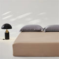 Axyaa Mulberry Silk Fitted Bed Sheet 140/160x200 - Premium Smooth Mattress Cover