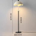Axyaa Elegant Eggshell Floor Lamp Acrylic Shade for Home Décor