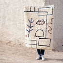 Axyaa Ethnic Style Large Area Carpet: Plush Soft Living Room Rug for Comfort & Style