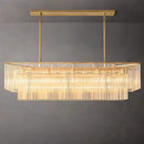 Axyaa Nordic Luxury Glass Bar Chandeliers - Large Hanging Lamps for Home & Hotel