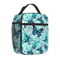 Butterflies Lunch Box Insulated Bag for Women Girls Teens | Axyaa Butterfly Bento Tote