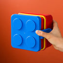 Axyaa Building Block Lunch Box: Portable & Sealed Food Storage Container for Kids