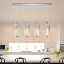 Axyaa Crystal Chandelier Pendant Light for Luxury Living Room and Bedroom