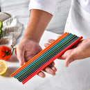 Axyaa Silicone Chopsticks Set - Non-slip Japanese Style Noodle Sushi Kitchen Tableware