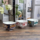 Axyaa Japanese Ceramic Dessert Bowl for Ice Cream, Yogurt, & Shaved Ice
