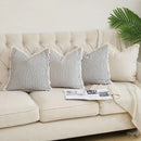 Axyaa Striped Pillow Case Cushion Cover Soft Square Sofa Decoration Throw Pillowcases