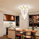 Axyaa LED Ceiling Lamps: Modern Decorative Salon Lights for Living Room Decor