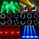 Axyaa 150W RGBW LED Moving Head Light with Beam Effect and 7 Color Options