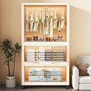 Axyaa 80cm Folding Wardrobe: Large Capacity Clothes & Blankets Organizer