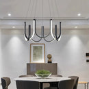 Axyaa LED Chandeliers: Modern Pendant Lights for Living and Dining Room