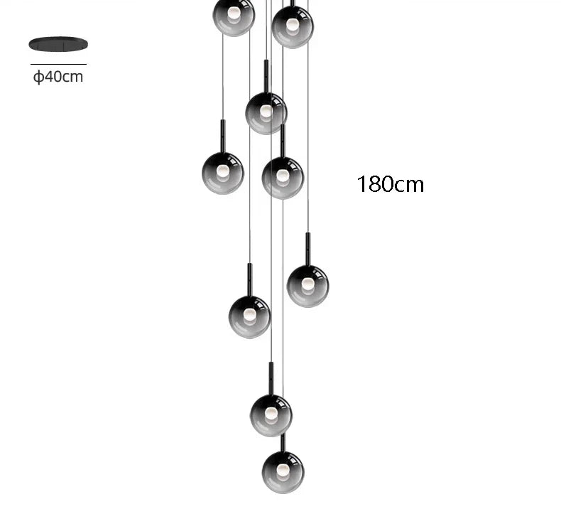 Axyaa Ring LED Pendant Light for Modern Home Decor & Indoor Lighting