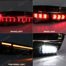 Axyaa Tail Lights for Audi A6 C7 2012-2015, Brake Reverse Signal Running Lamps