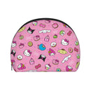 Axyaa Little Twin Stars Coin Purse Wallet for Girls - Fashionable Portable ID Card Storage Bag